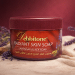 Africa Black Soap debbitone radiant lavender face and body black soap