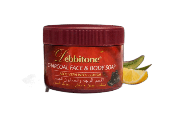 Africa Black Soap debbitone radiant charcoal face and body black soap