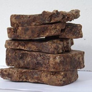 raw natural African black soap